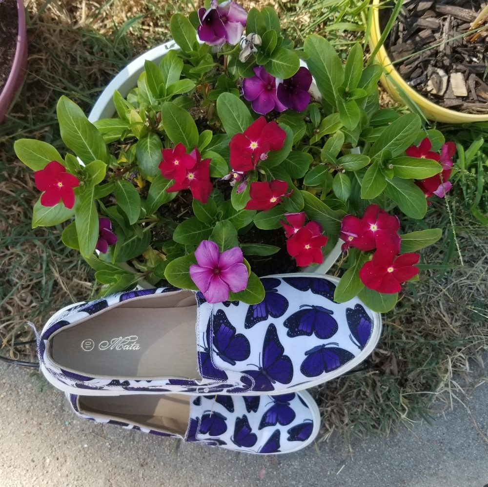 Butterfly sneakers